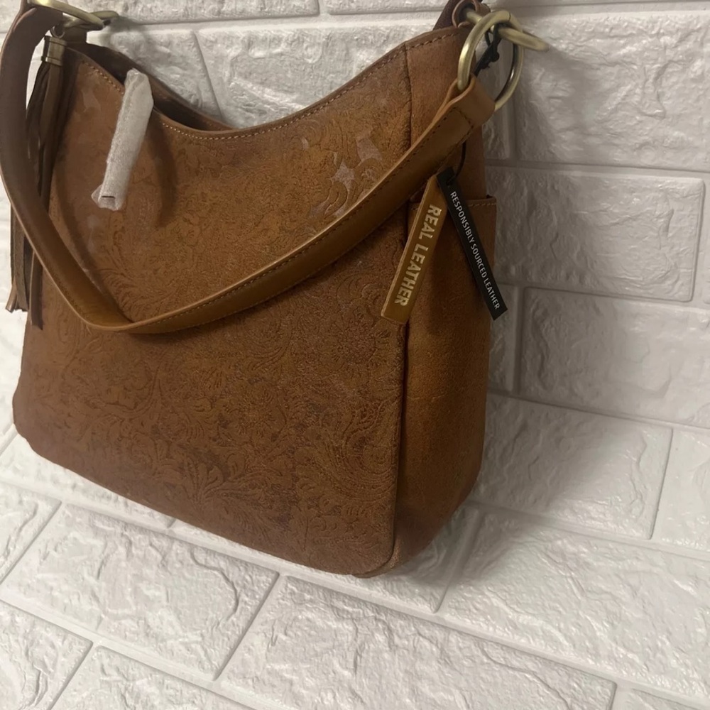 Women Bag Brand Ecotorie Blue Genuine Leather Shoulder Bag| Brown